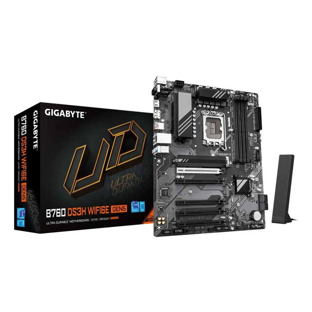 GIGABYTE B760 DS3H WIFI6E GEN5 Placa Base