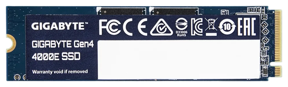 Disco duro interno ssd gigabyte g440e500g 500gb m.2 pcie 4.0