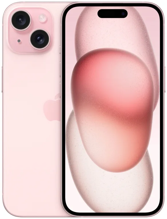 Apple iPhone 15 15,5 cm (6.1") SIM doble iOS 17 5G USB Tipo C 256 GB Rosa