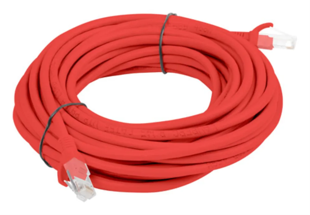 Cable red lanberg latiguillo cat.6 utp 5m rojo fluke passed