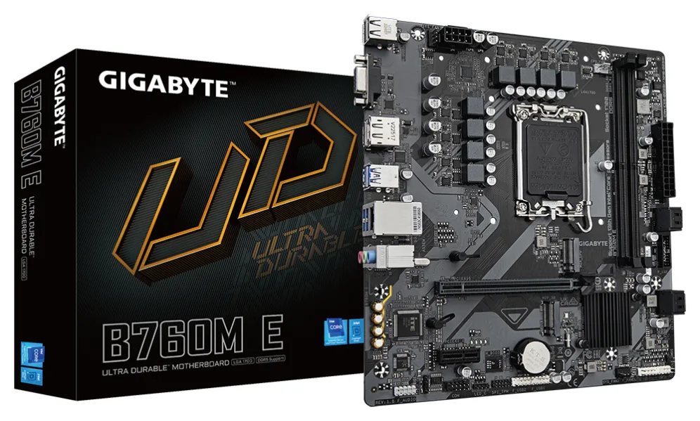 Placa base gigabyte b760m e atx