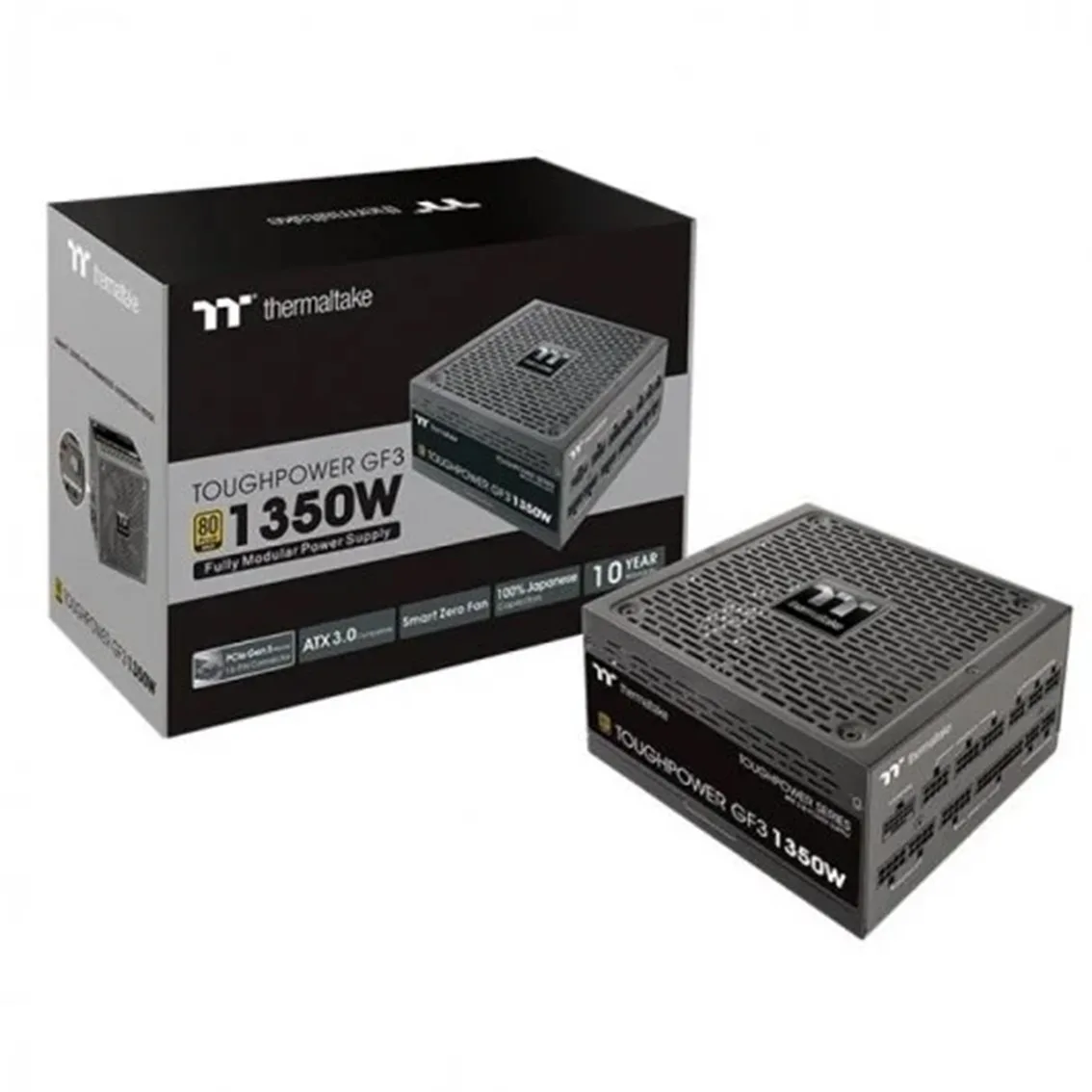 Thermaltake Toughpower GF3 unidad de fuente de alimentación 1350 W 24-pin ATX Negro
