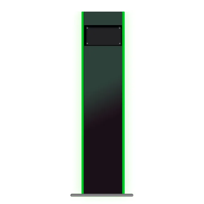 Stand para montaje en suelo de kiosko 10pos 10k - 32w