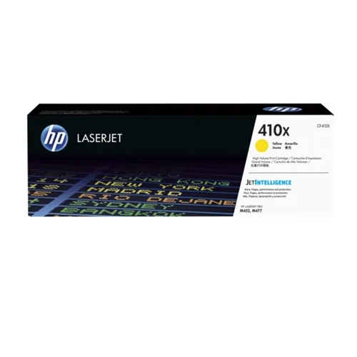 Tóner Original HP nº410X XL Alta Capacidad/ Amarillo