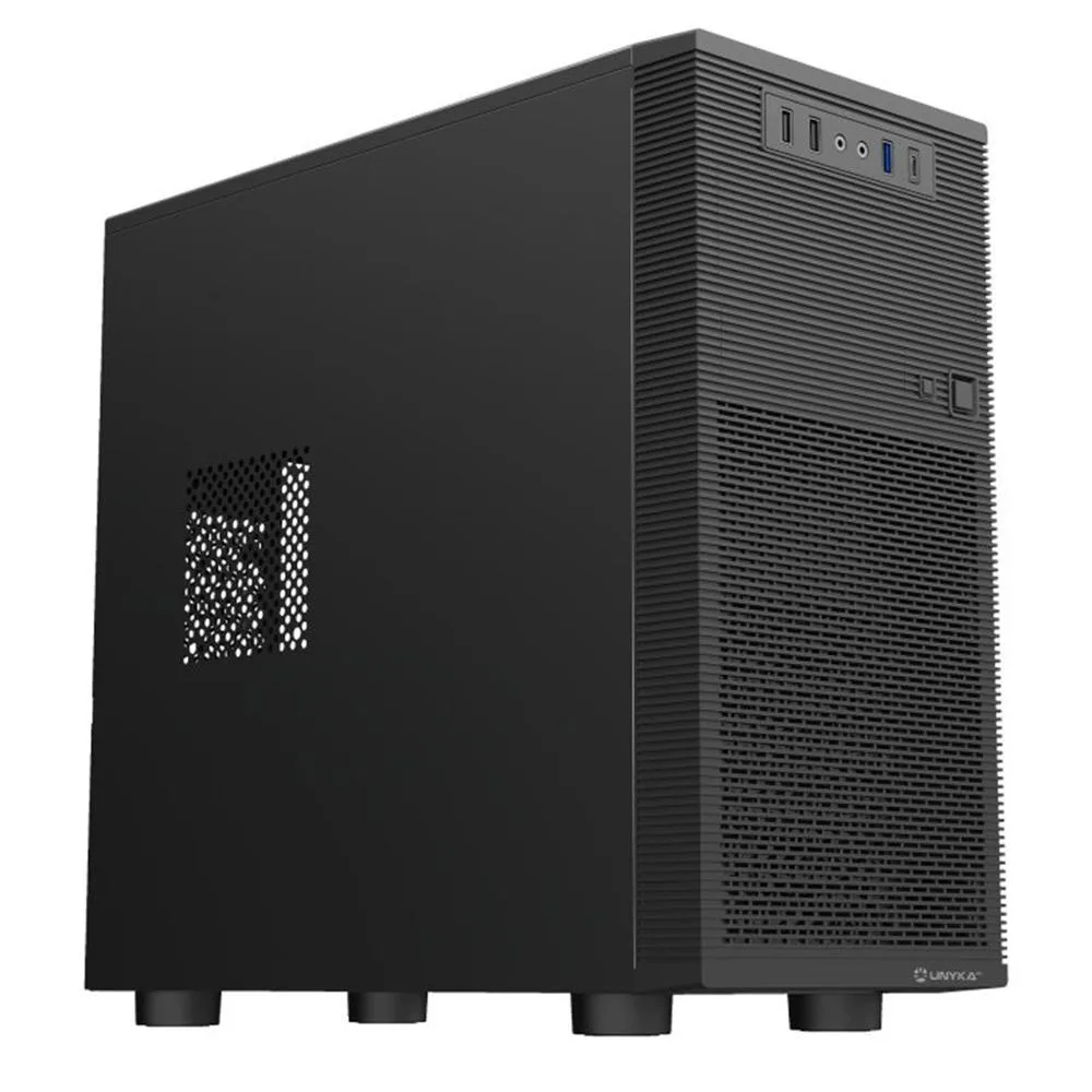 Caja ordenador unykach aero c15 uk52015 matx negra