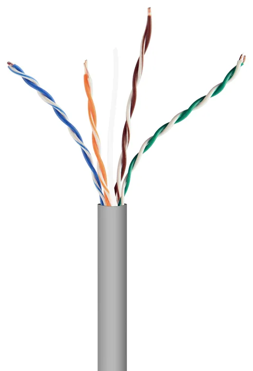 Bobina de cable ethernet upc - 5004e - sol cat5e - utp - 305m