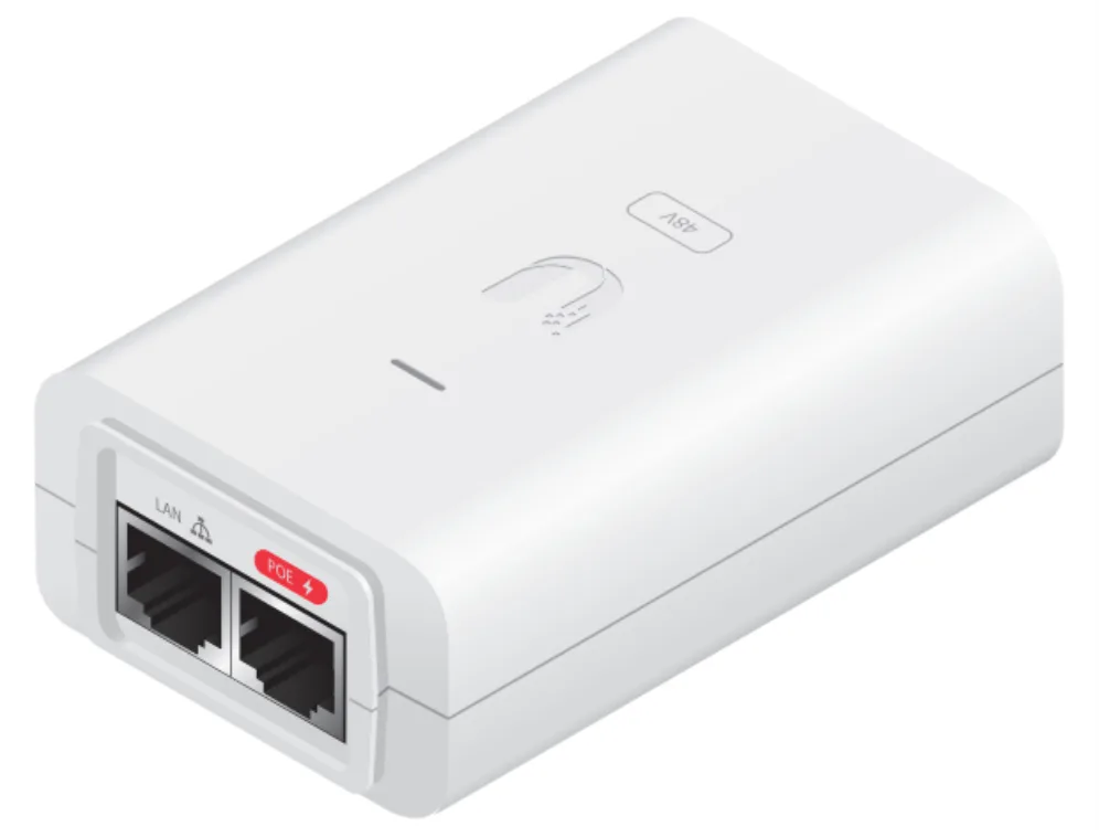 Ubiquiti POE-24-24W-WH adaptador e inyector de PoE 24 V