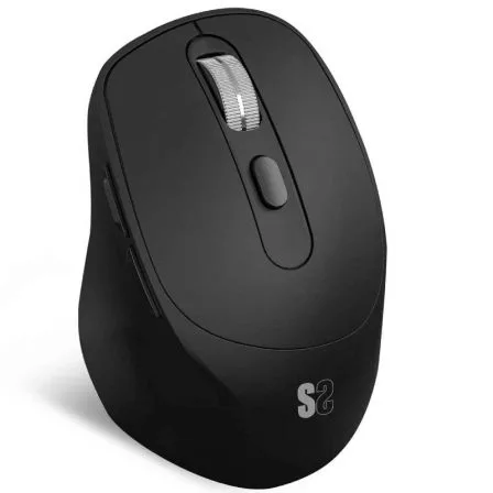 Raton inalambrico subblim curve ergo dual negro
