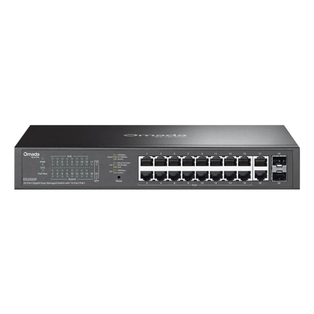 Switch omada es220gp 20 puertos