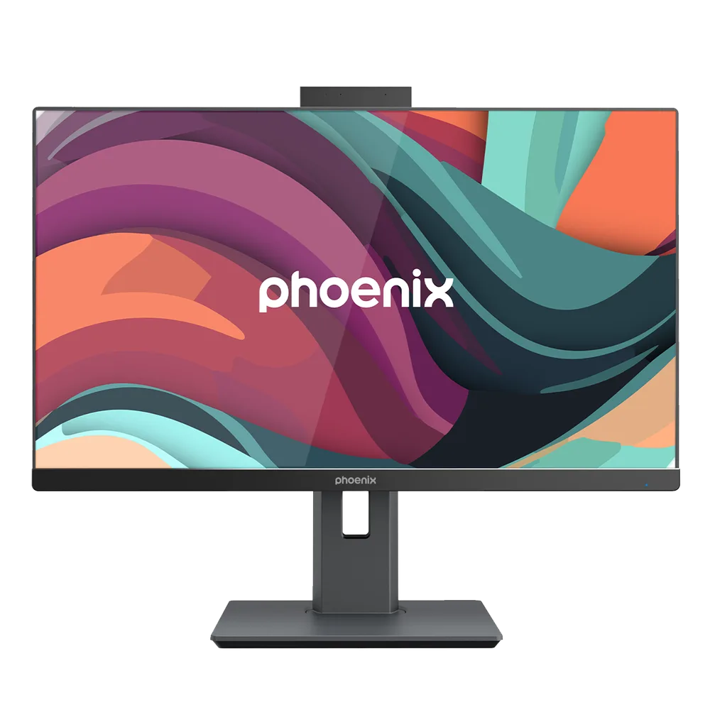 Barebone all in one phoenix 24 pulgadas campro4 h610t2 ddr5 con adaptador 120w