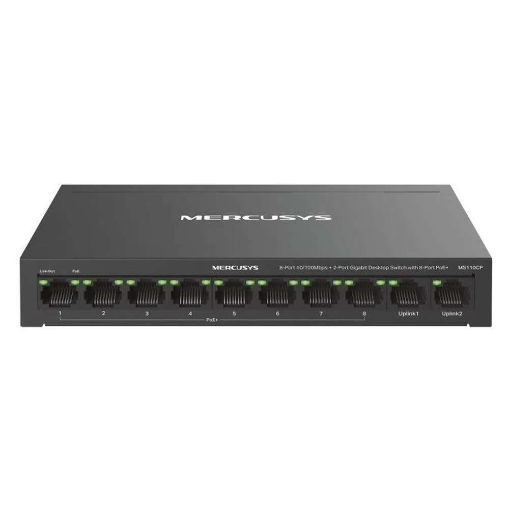 Switch mercusys ms110cp 10 puertos