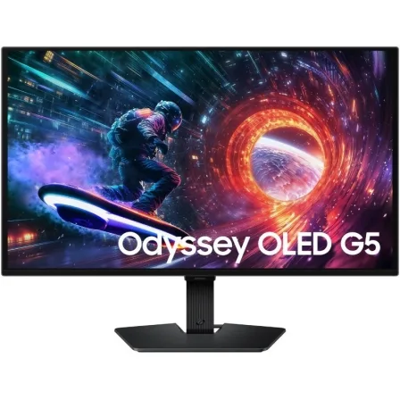 Monitor Gaming Samsung Odyssey G5 G50SF S27FG506SU 27"/ QHD/ 0.03ms/ 180Hz/ QD-OLED/ Negro