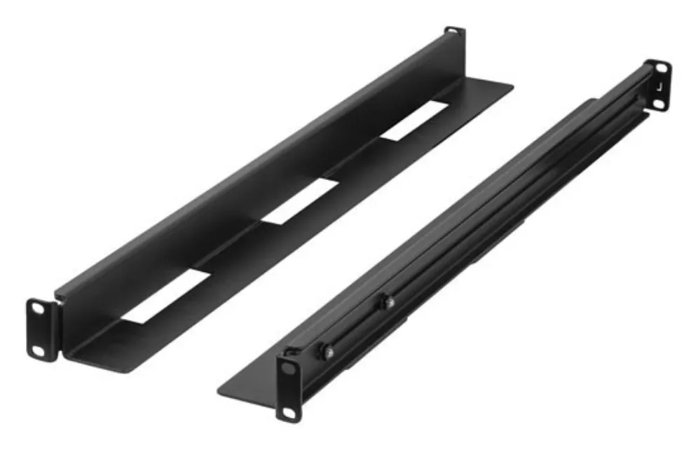 Kit carril lanberg rack 19 pulgadas deslizante 650 - 1090mm negro