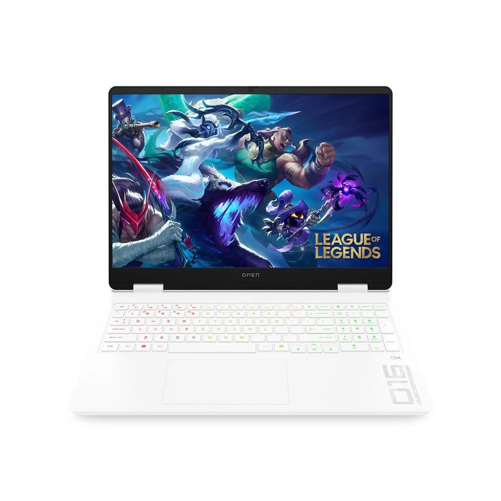 Portatil hp omen gaming 16 - am0046ns 16 pulgadas i9 - 14900hx - 32gb - ssd 1tb - nvidia gforce rtx5060 - freedos - blanco ceramica