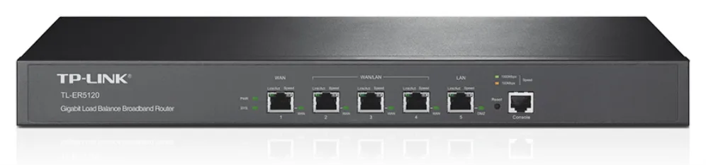 TP-Link TL-ER5120 router Gigabit Ethernet Negro