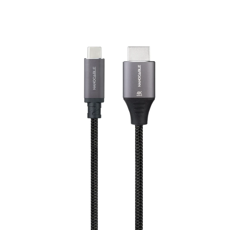 Nanocable Cable USB-C-M -HDMI-M 2.0 4K 60Hz 1.8M