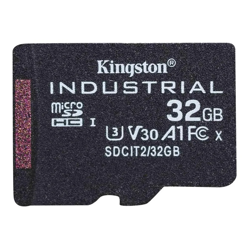 Tarjeta memoria micro secure digital sd hc 32gb kingston industrial clase 10 uhs - i u3