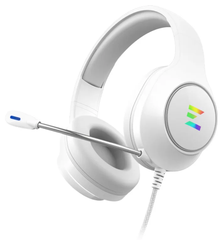 Zalman ZM-HPS310 WH auricular y casco Auriculares Alámbrico Diadema Juego Blanco