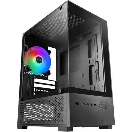 Caja ordenador mars gaming mc - se2 matx cristal templado negra