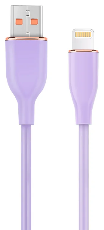 Gembird Lade- und Datenkabel 1.5 m Violett - CC-USB2S-AM8PM-1.5M-P - Digital/Daten - 1,5 m