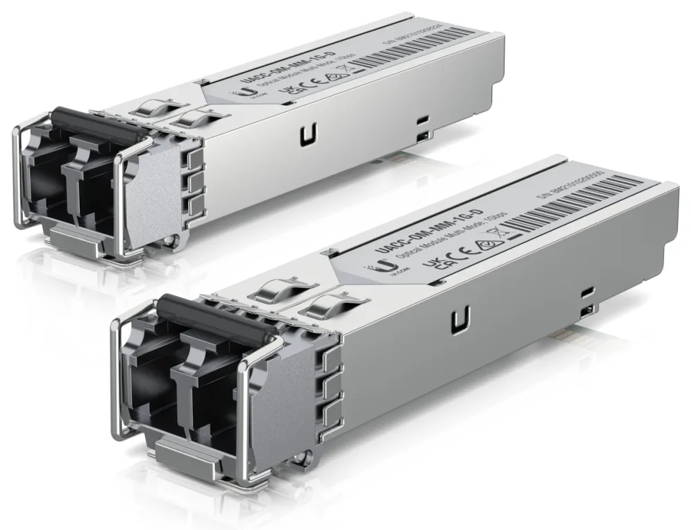 Ubiquiti UACC-OM-MM-1G-D-20 red modulo transceptor Fibra óptica 1250 Mbit/s SFP 850 nm