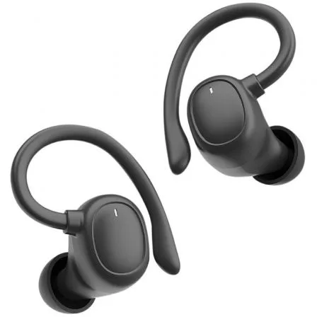 Auriculares muvit io sport enc inalambrico negro