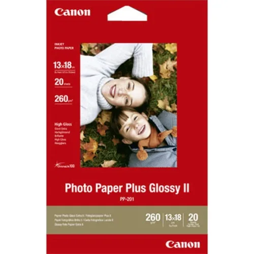 Papel canon foto pp - 201 - 130 x 180 mm - 20 hojas