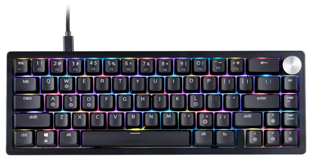 XPG SORCERER MINI teclado Juego USB QWERTY Inglés Negro