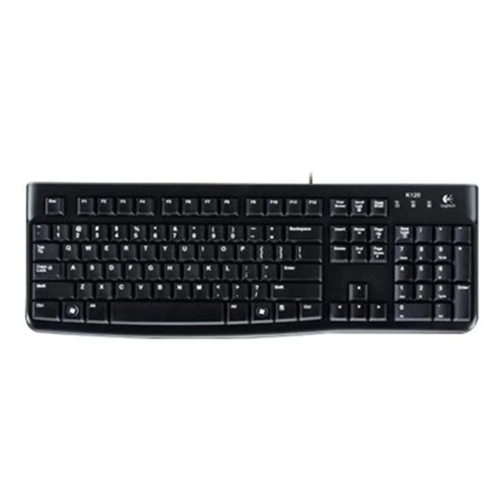 Teclado logitech k120 usb negro aleman