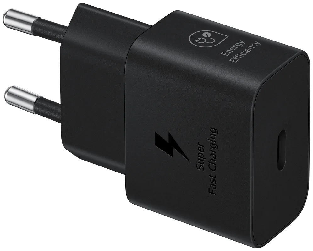 Cargador samsung ep - t2510nbegeu usb tipo c negro 25w - cable no incluido