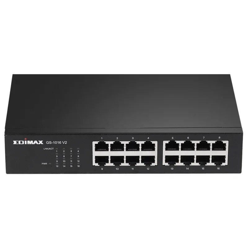 Edimax GS-1016 V2 16-Port GbE Switch Desk-Rack