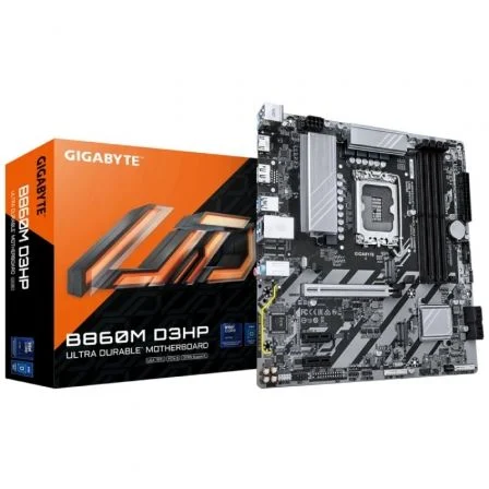 Placa base gigabyte b860m d3hp matx - 4x ddr5 - 4x sata3 lga1851