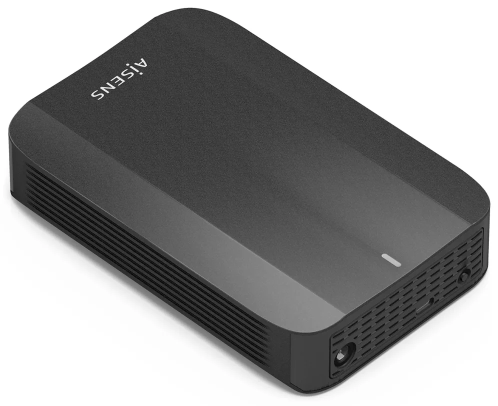 Caja Externa para Disco Duro de 3.5" Aisens ASE-3535B/ USB 3.1