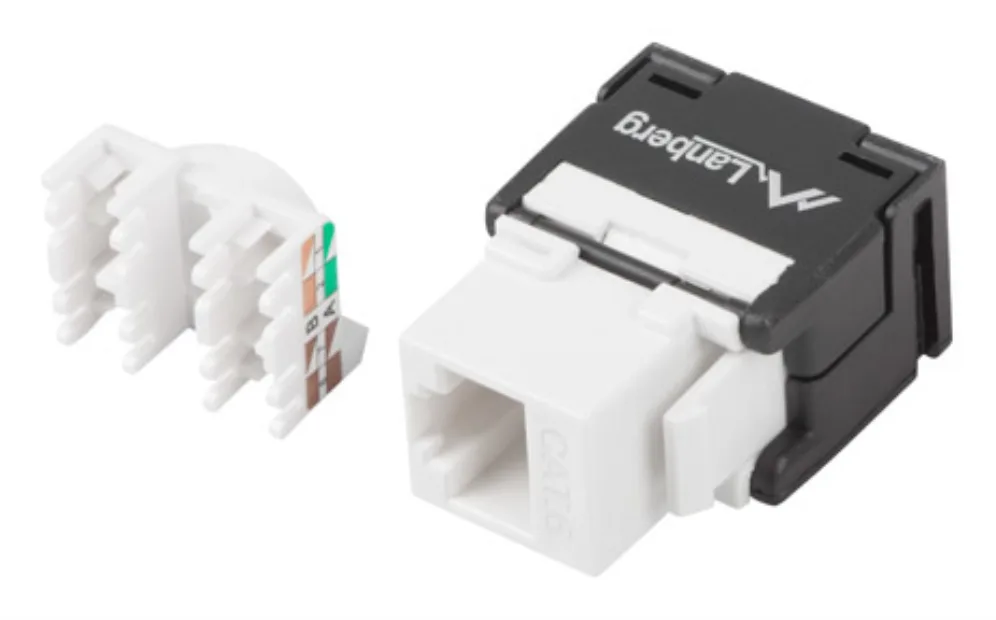 Conector keystone lanberg cat.6 utp rj45 180º toolless