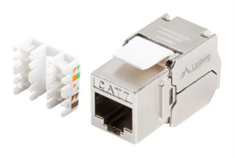 Conector keystone lanberg cat.7 ftp rj45 180º toolless