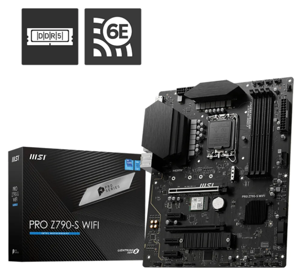 MSI PRO Z790-S WIFI placa base Intel Z790 LGA 1700 ATX
