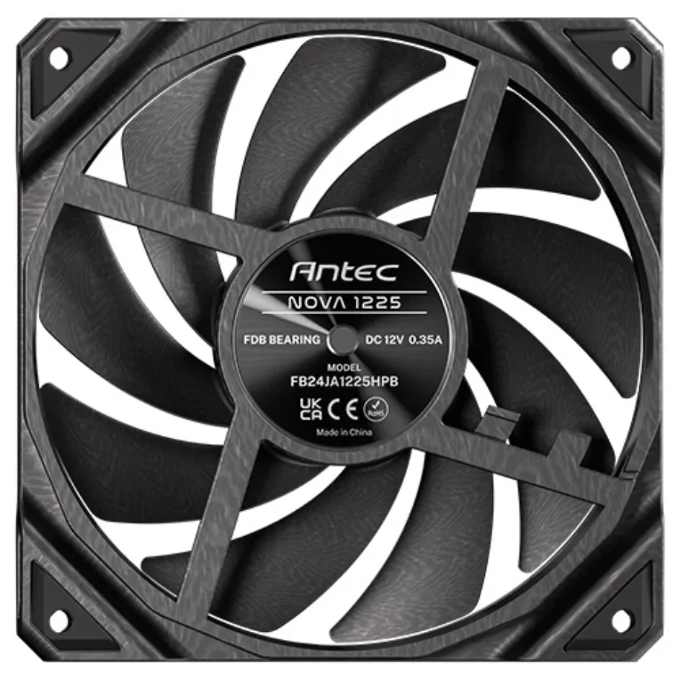 Ventilador cpu antec nova 120mm negro