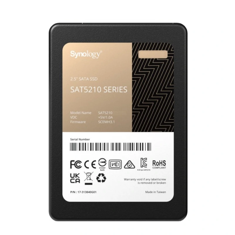 Disco duro interno ssd synology sat5210 7tb 2.5 pulgadas sata 6gb - s