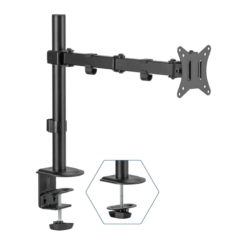 iggual SPM01 Soporte pinza mesa 1 monitor 17"-32"