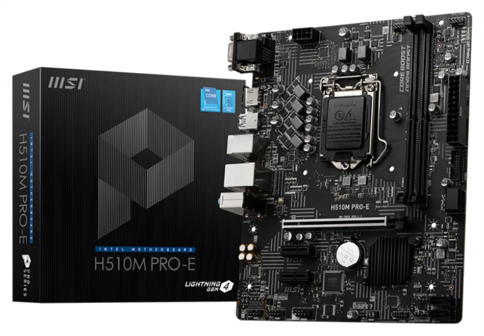 MSI H510M PRO-E placa base Intel H510 LGA 1200 (Socket H5) micro ATX