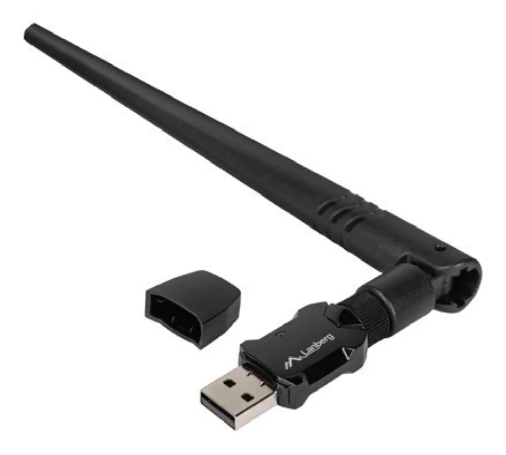 Lanberg NC-0900-WIE adaptador y tarjeta de red WLAN 600 Mbit/s