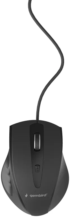 Gembird MUS-4B-02 ratón Oficina mano derecha USB Óptico 1200 DPI