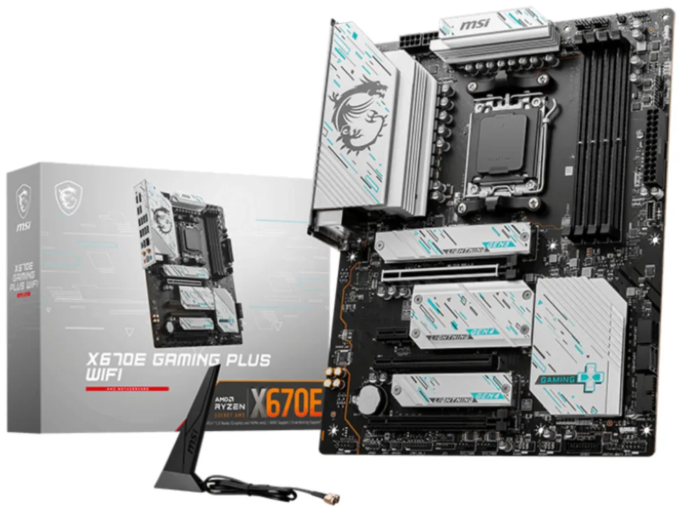MSI X670E GAMING PLUS WIFI placa base AMD X670 Zócalo AM5 ATX