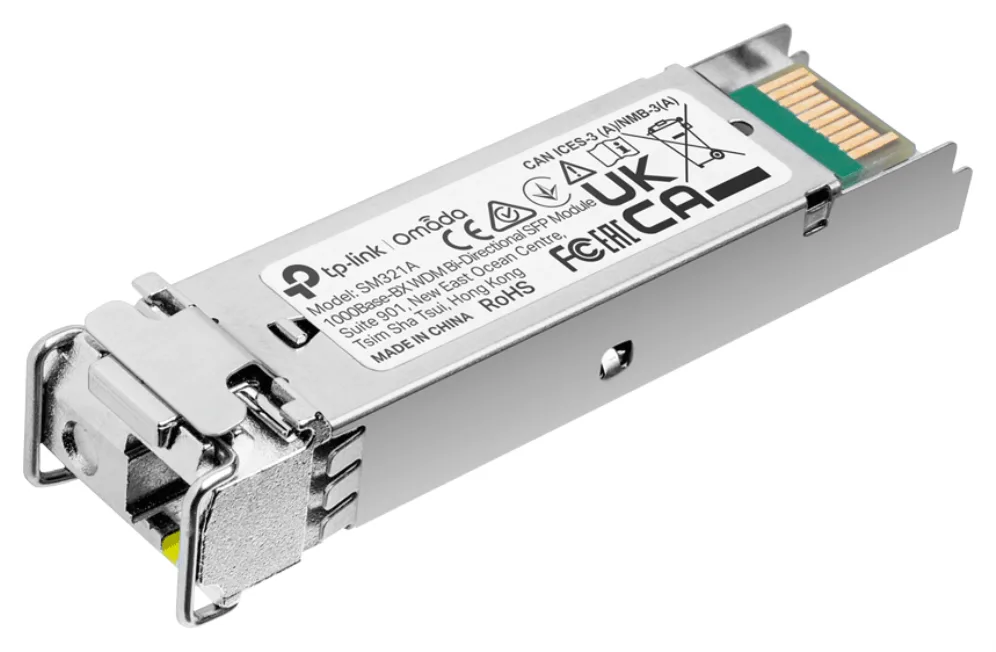TP-Link Omada SM321A red modulo transceptor Fibra óptica 1250 Mbit/s SFP