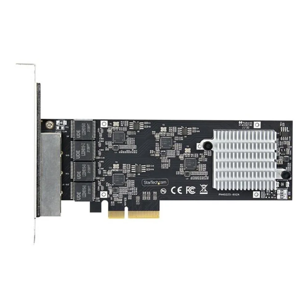 Tarjeta de red startech pr42gi - network - card 4x rj45