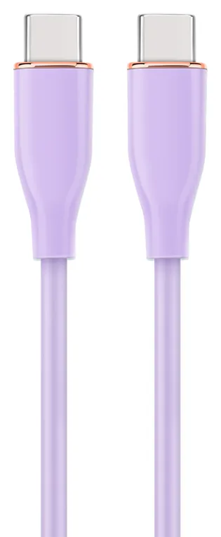 Gembird CC-USB2S-CMCM-1.5M-P cable USB USB 2.0 1,5 m USB C Púrpura