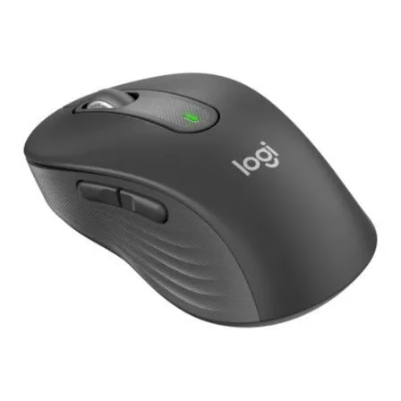 Mouse raton logitech m650 grande optico wireless inalambrico grafito