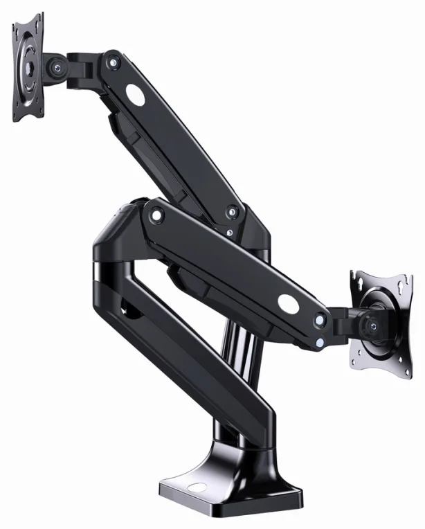 Gembird MA-DA2-03 soporte para monitor 88,9 cm (35") Escritorio Negro