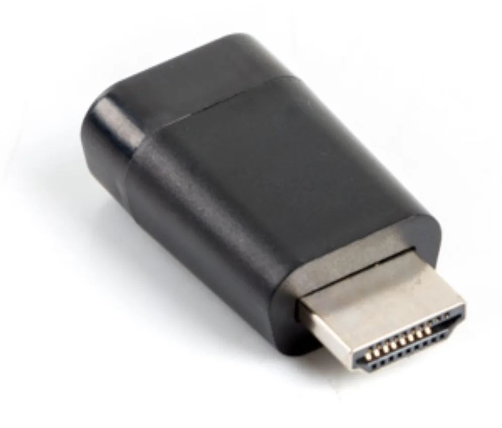 Adaptador lanberg hdmi macho - vga hembra negro