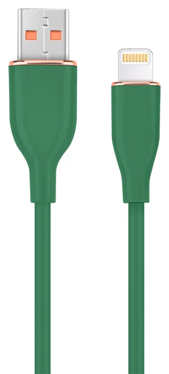Gembird Premium Silikon Lade-Datenkabel 1.5 m Grün - CC-USB2S-AM8PM-1 - Digital/Daten - 1,5 m
